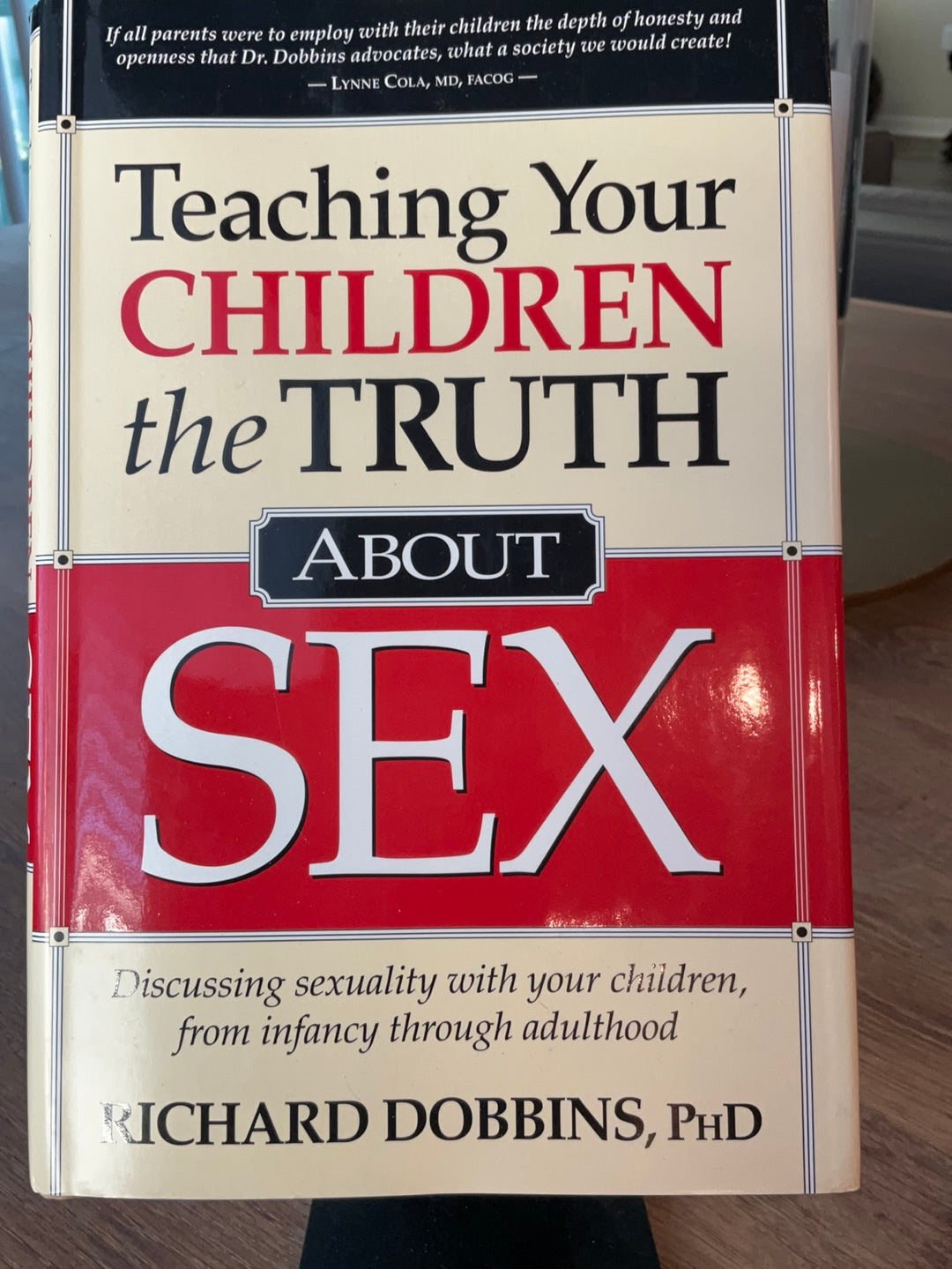 Sexuality is a massive issue right now. We read about sexual identity confusion everyday on social media. Moms and Dads we can empower our children to have clarity and conviction about sex and their identity. Teach your children the way to go and … Pick up copies of this book for your whole family
. I’m 